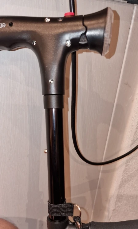 Super Bengala de Alumínio 4 Pontas, com Lanterna e Botão SOS photo review