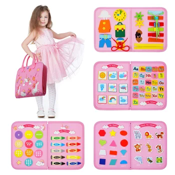 Montessori Busy Book 1