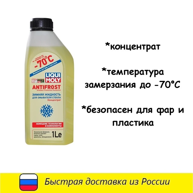 Liquid washer незамерзающая -20C LIQUI MOLY antifrost scheiben