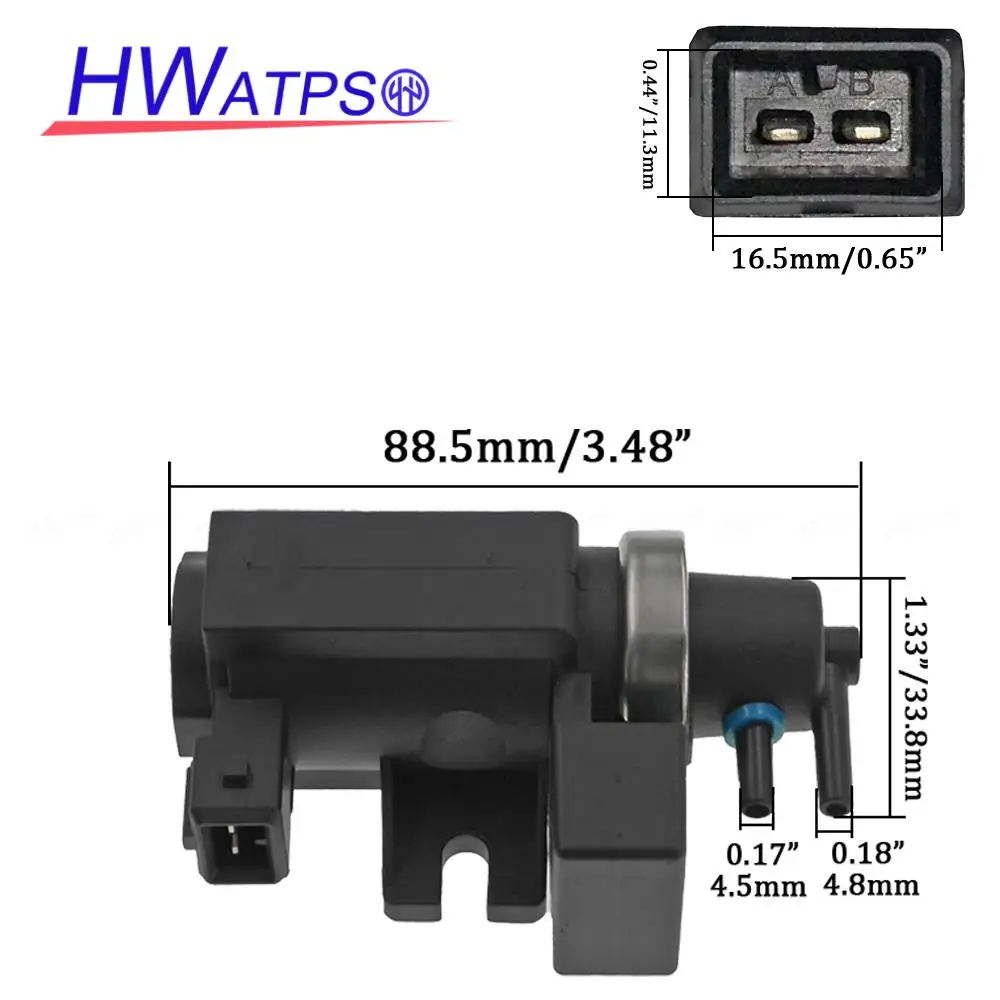 Electrovanne Turbo BMW 1/3/5/6/7/X3/X5/X6 - Laiton - Réf. 11747796634 - MACHSWON
