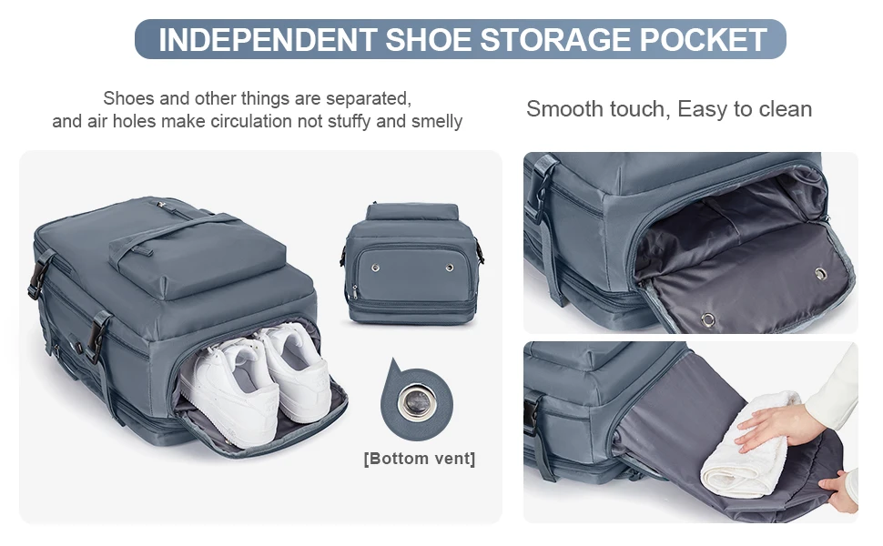 A2acb4616289e40d2a4545f0aa102f2bbq Extra Large Travel Backpack for Men Women, Person Item Flight Approved Scalable Carry On Backpack, Waterproof Camp Laptop Backpack Mallzona