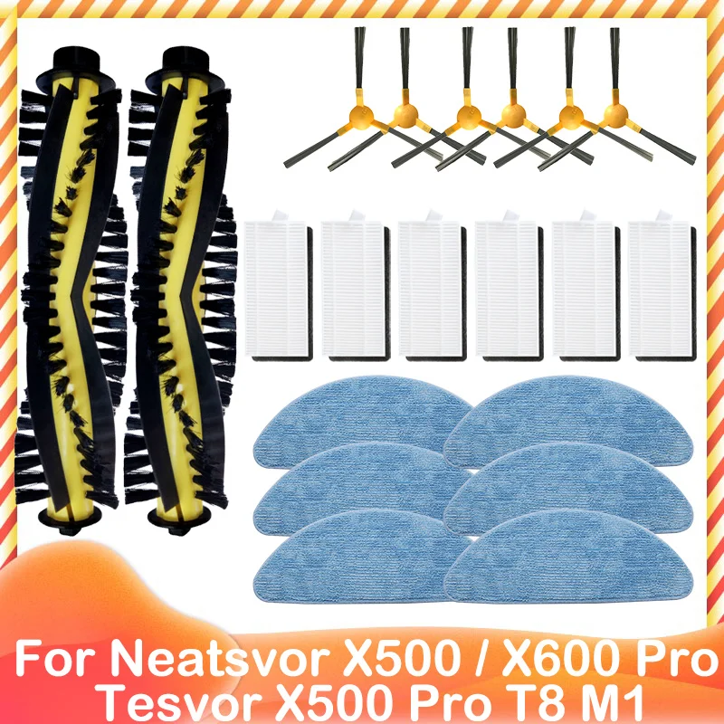 Gildedwill Tesvor X500 X500 Pro M1 M2 Aksesuar Kiti Neatsvor X500 Robot Süpürge