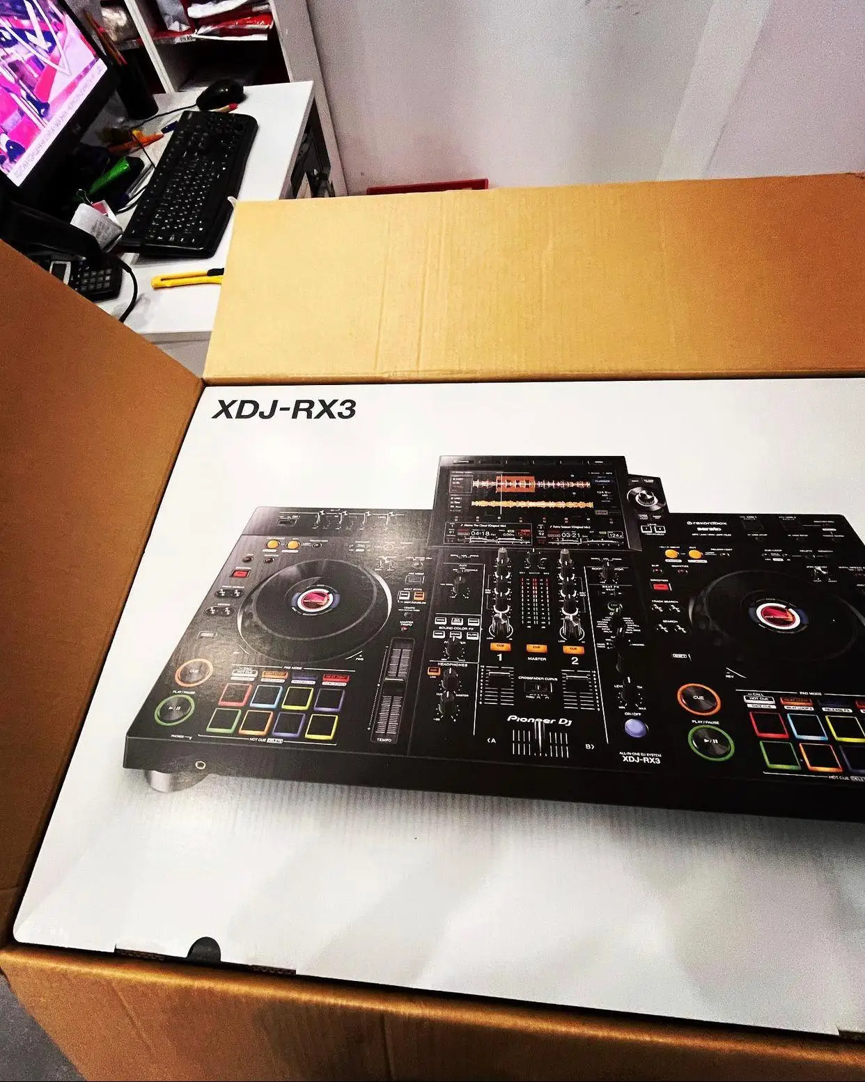 New DJ XDJ-RX3 AC100V-240V Black 2ch All-in-One DJ System
