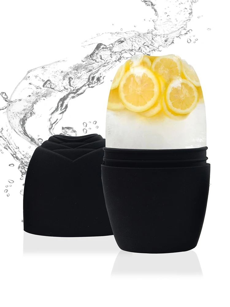 Silicone Ice Cube Trays Beauty Lifting Ice Ball Face Massager Contouring Eye Roller Facial Treatment Reduce Acne Skin Care Tool