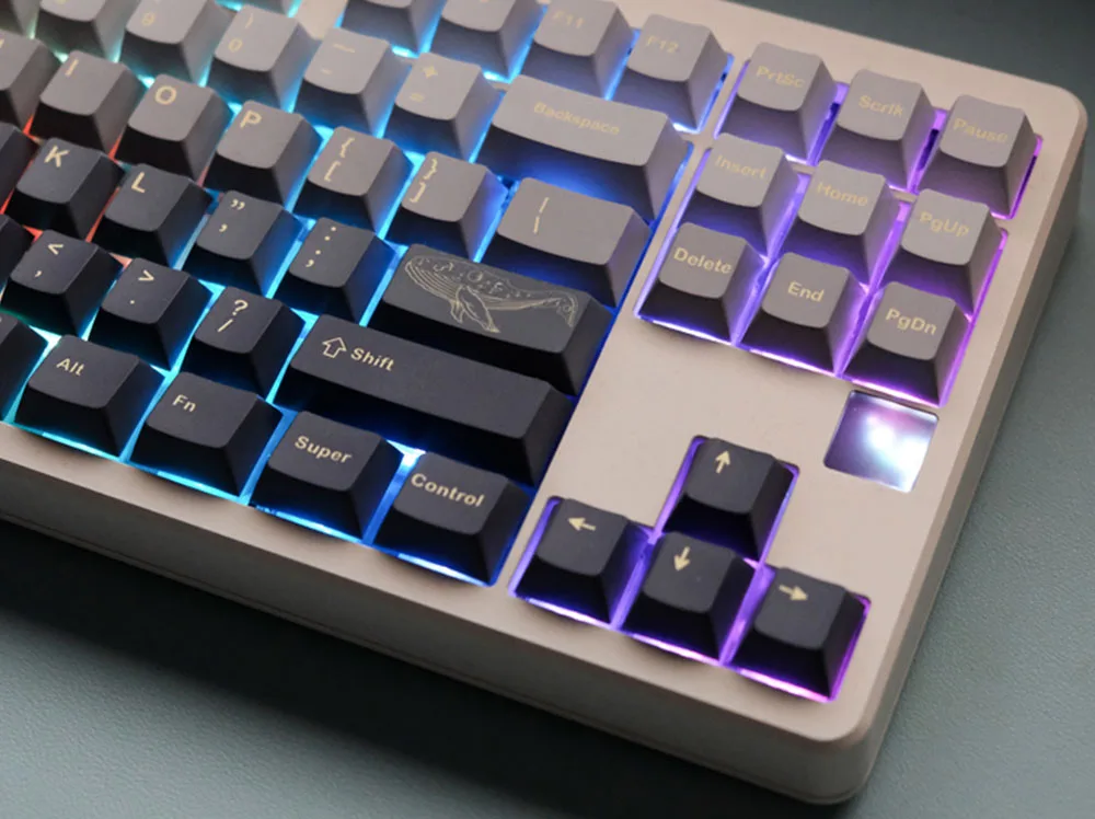 PBT DYE-SUB Perfil Personalizado GMK Teclas De Teclado Mecânico