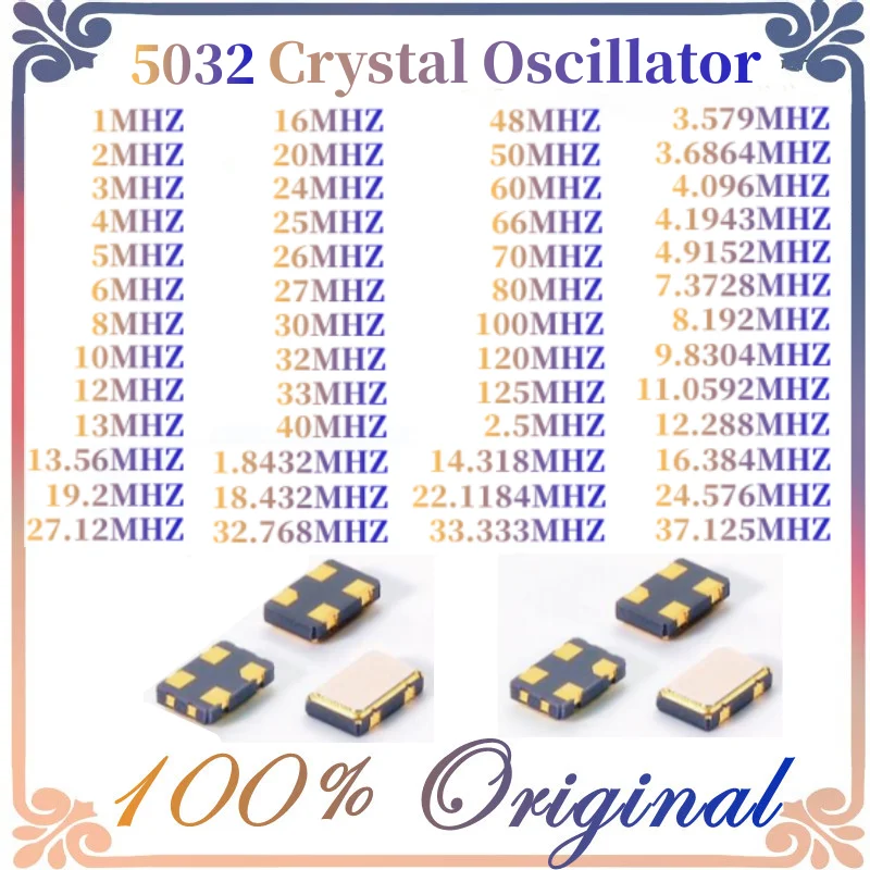 Lot Of 10PCS SMD-2Pin 13.560M 13.56MHz 13.560MHz Cystal 5032