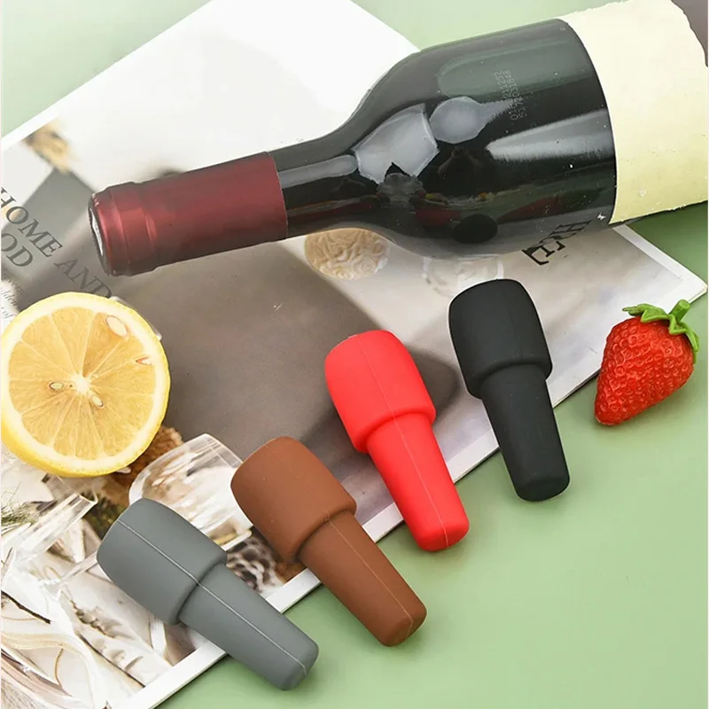 Wine Bottle Stoppers Silicone Reusable