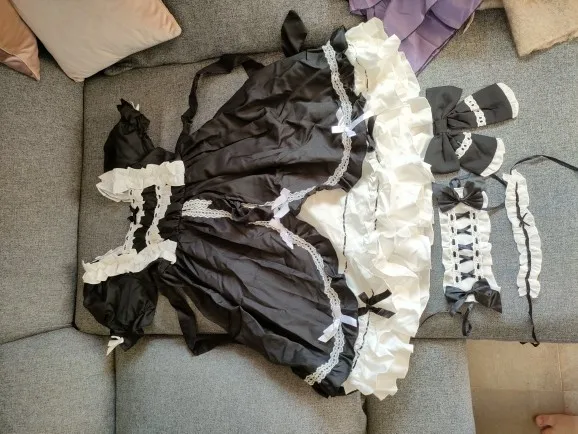 Exclusive Bowed Maid Dress photo review