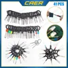 Car Terminal Removal Tool Electrical Wiring Crimp Connector Pin Extractor Kit Keys Wire Plug Repair Tool Car Disassembly Tools 1