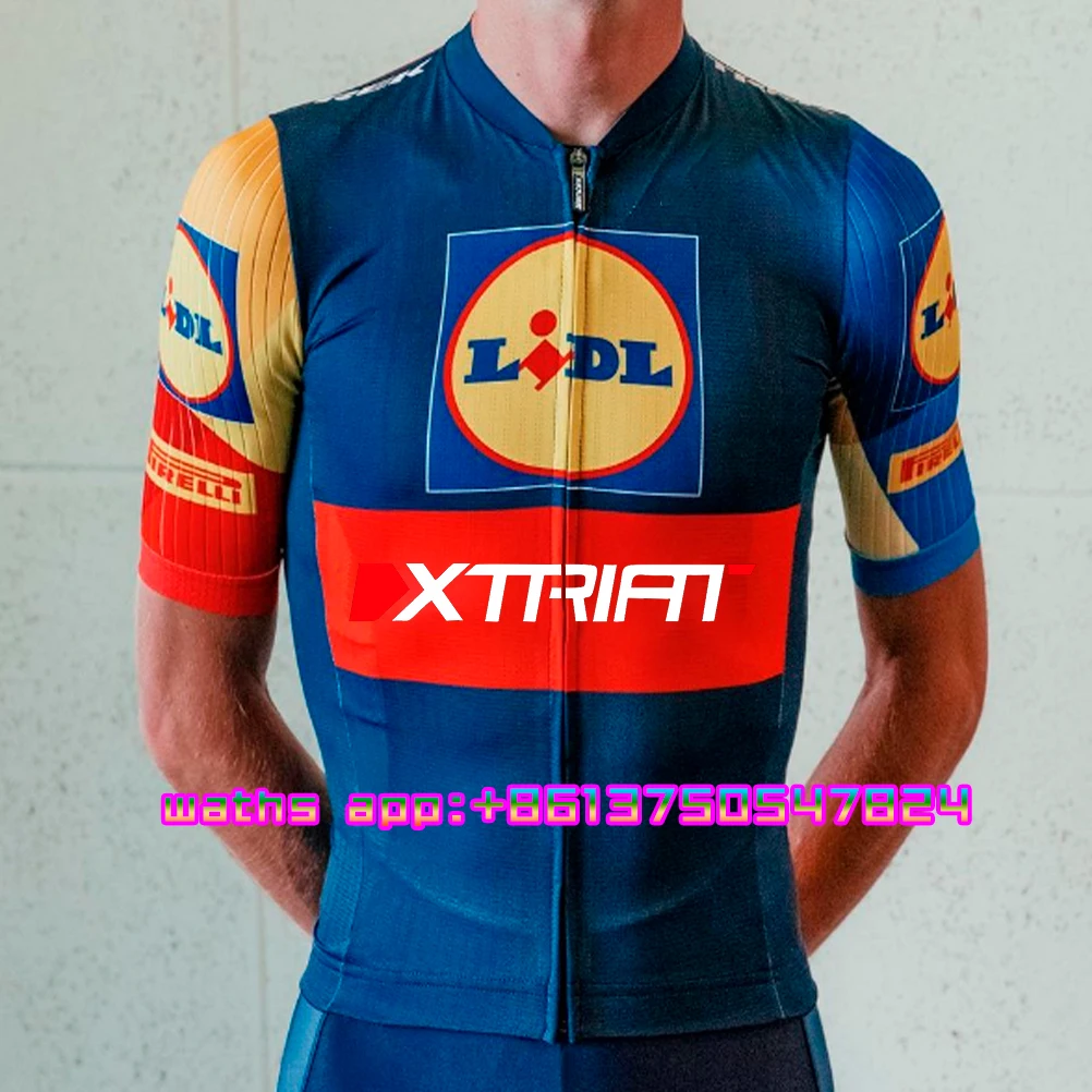 

LIDL команда, мужская летняя одежда для велоспорта, топы, одежда для горного велосипеда, одежда, одежда для велоспорта, нагрудные шорты, 9D гелевый велосипедный костюм
