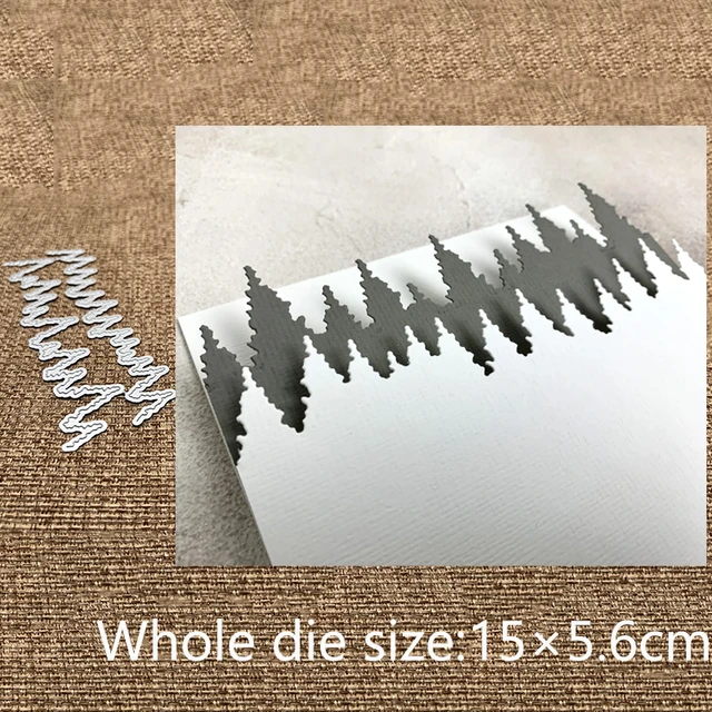 XLDesign Craft Metal stencil mold Cutting Dies tree edge card decoration  scrapbook die cuts Album Paper Card Craft Embossing - AliExpress