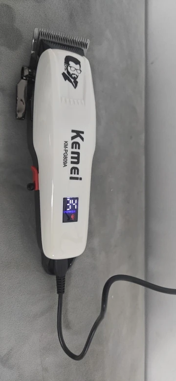 Kemei Professional Hair Clipper Rechargeable Hair Trimmer photo review