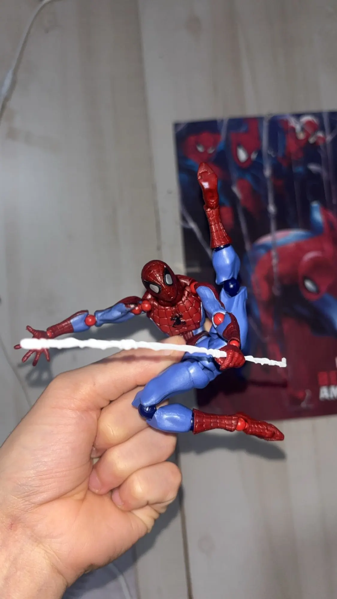 Revoltech Spiderman Figure Amazing Yamaguchi No.002 Spider-Man