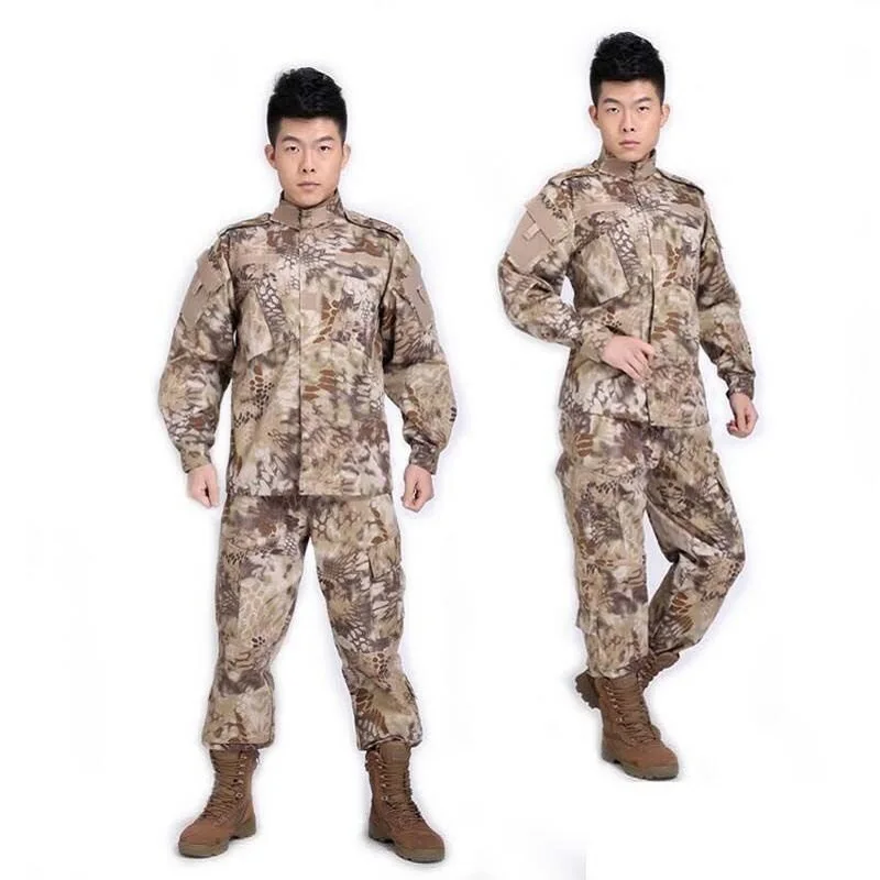 Men's Army Military Tactical Shirt Pants Airsoft Combat Uniform BDU Camo Sets 