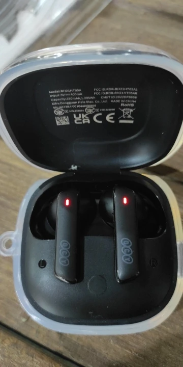 QCY HT05 ANC Wireless Earphone photo review