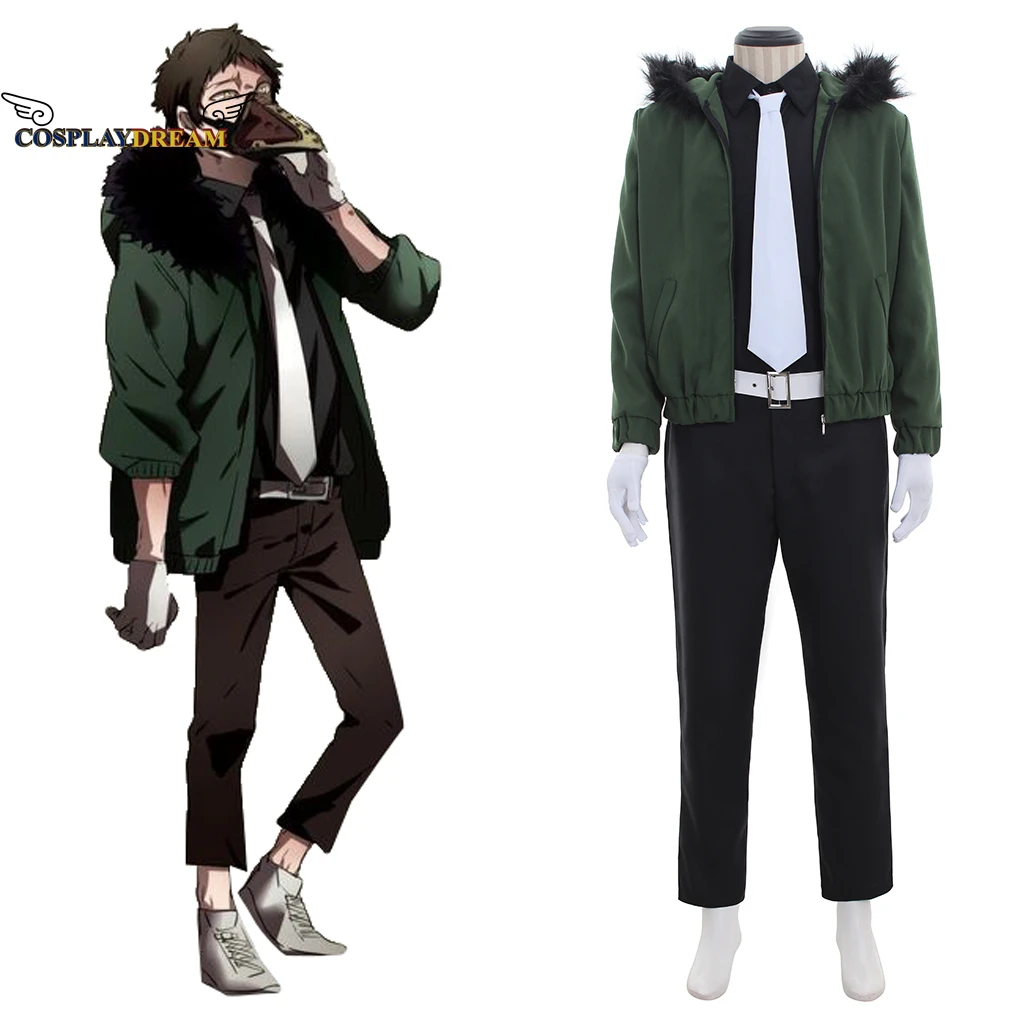 

My Hero Academia Boku No Hero Akademia Kai Chisaki Overhaul Cosplay Costume for Men Fancy Adult Halloween Full Set Outfit