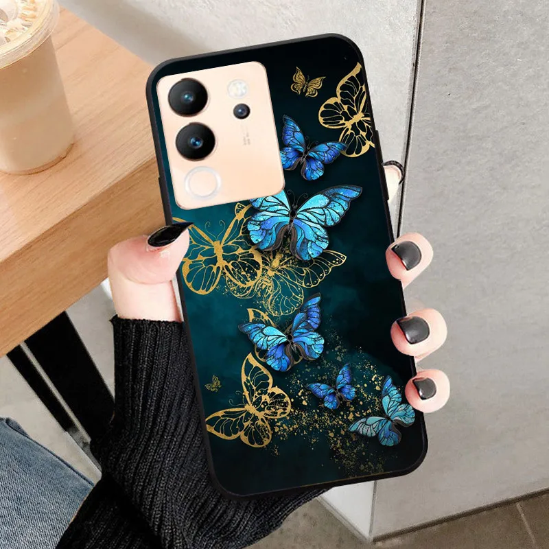 Sleek Black Soft Silicone TPU Protective Phone Case