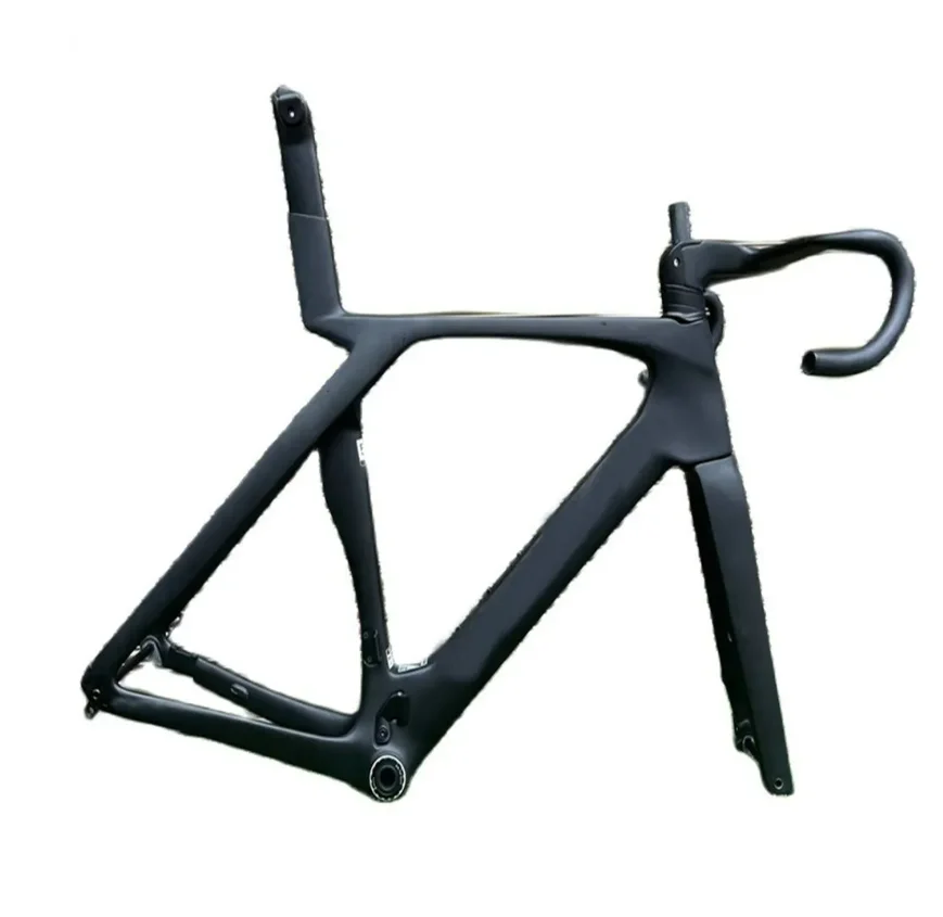 

UD black disc carbon bike frameset T47 full carbon bike frame custom paint cycling framework+handlebar 50 52 54 56 58cm in stock