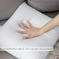 1pc Pillow Inserts Fabric Stuffer Square Pillow Core Down Throw PillowInsert Stuffing For Decorative Cushion Bed Couch, Sofa Car 1