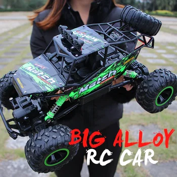 ZWN 1:12 / 1:16 4WD RC Car With Led Lights 2.4G Radio Remote Control Cars Buggy Off-Road Control Trucks Boys Toys for Children 1