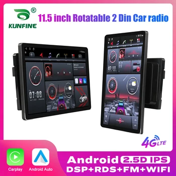 11.5 Inch Rotatable Vertical Screen Car Radio 2 Din Android Multimedia DVD Player GPS Navigation Autoradio Carplay Android Auto 1