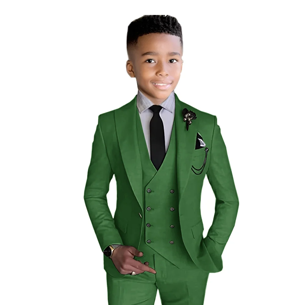 Boys Tuxedo Suit Classic Design Ages 2-16 For Weddings and Celebrations