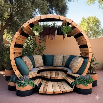 DIY Pergola Plan Set 1