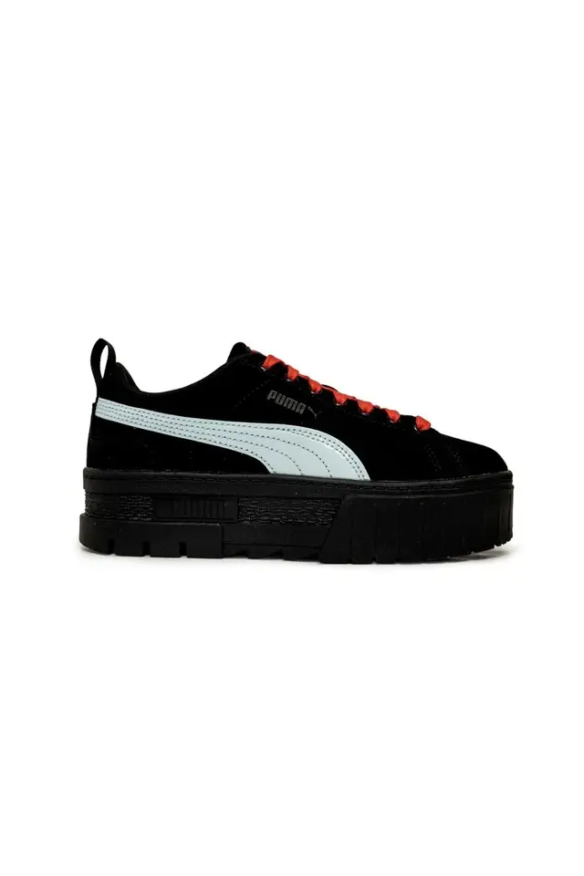 PUMA x DUA LIPA MAYZE SD★厚底★コラボ★BLACK-BLUE GLOW Puma x Dua Lipa Mayze Flutur 388013-01 Black Lace Up