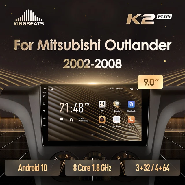 K2　2002　16GB　三菱　アンドロイドナビ　Outlander　アウトランダー1　2008　-KI-1003-5-