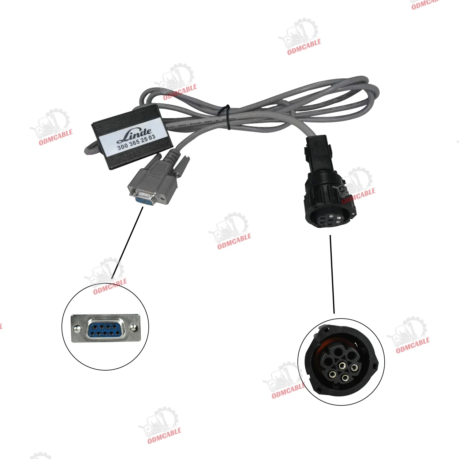

CarScan Diesel Engine Forklift Diagnostic Cable for Linde 3003652503 Linde Pathfinder