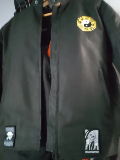 Stay Positive Skull Patch photo review