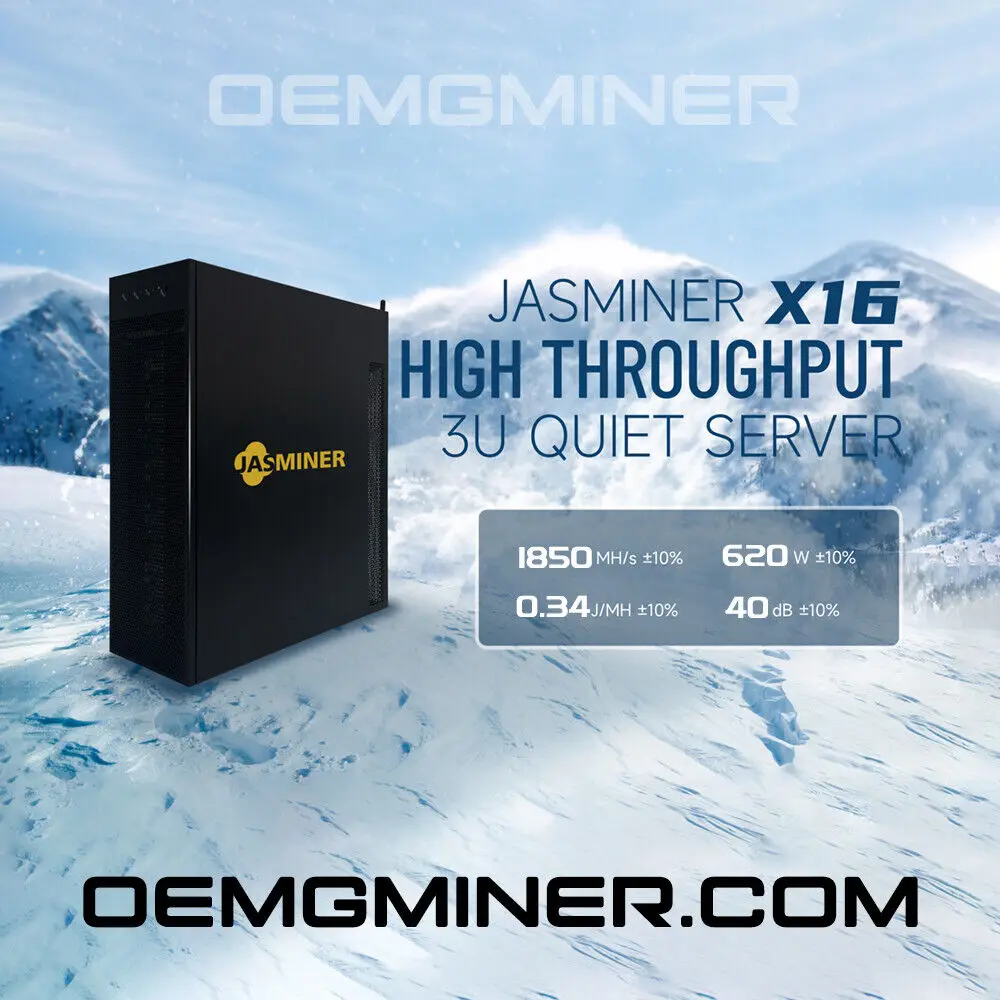 JASMINER X16-Q Ʈ ϷƮ , ETC Ÿ ETHW ̳, 1850M, 620W, 8G,  5 GET 3 