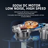SUNATUR Planetary Stand Mixer 5.5L Knead Machine Processor Cake Baking Dough Home Appliance Electric Mix Blender800W Kitchenaid 6