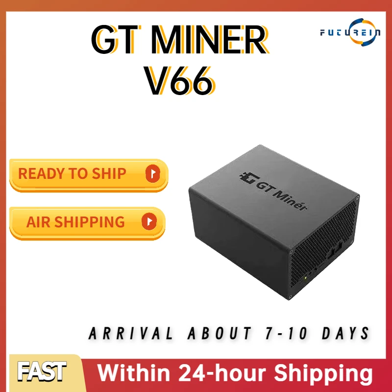 

GT miner V66 600MH/S Hashrate 380W, алгоритм EtHash, сервер GT Miner и т. д., ETHW Mining с блоком питания