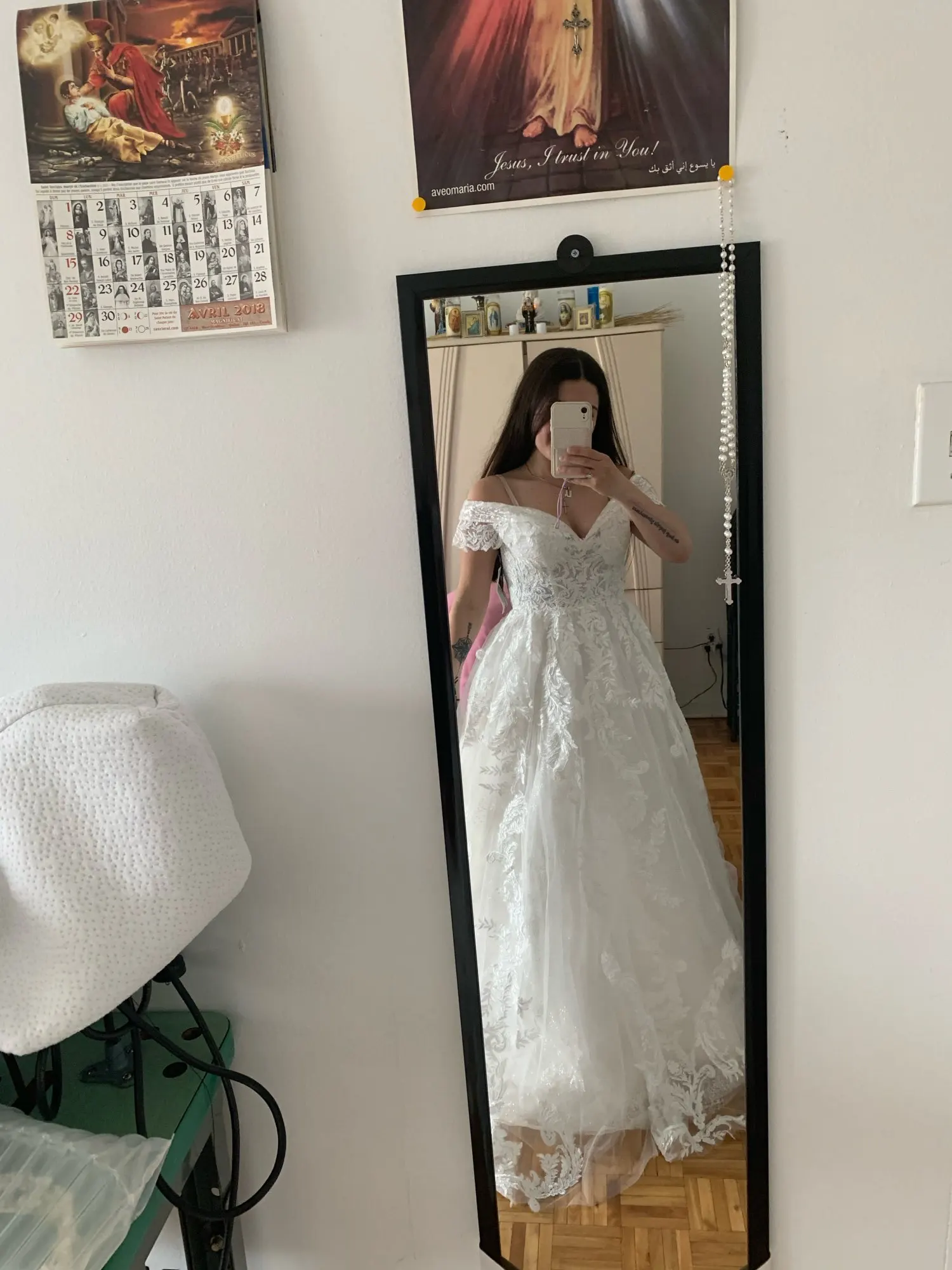 Chic robe de mariée bohème photo review
