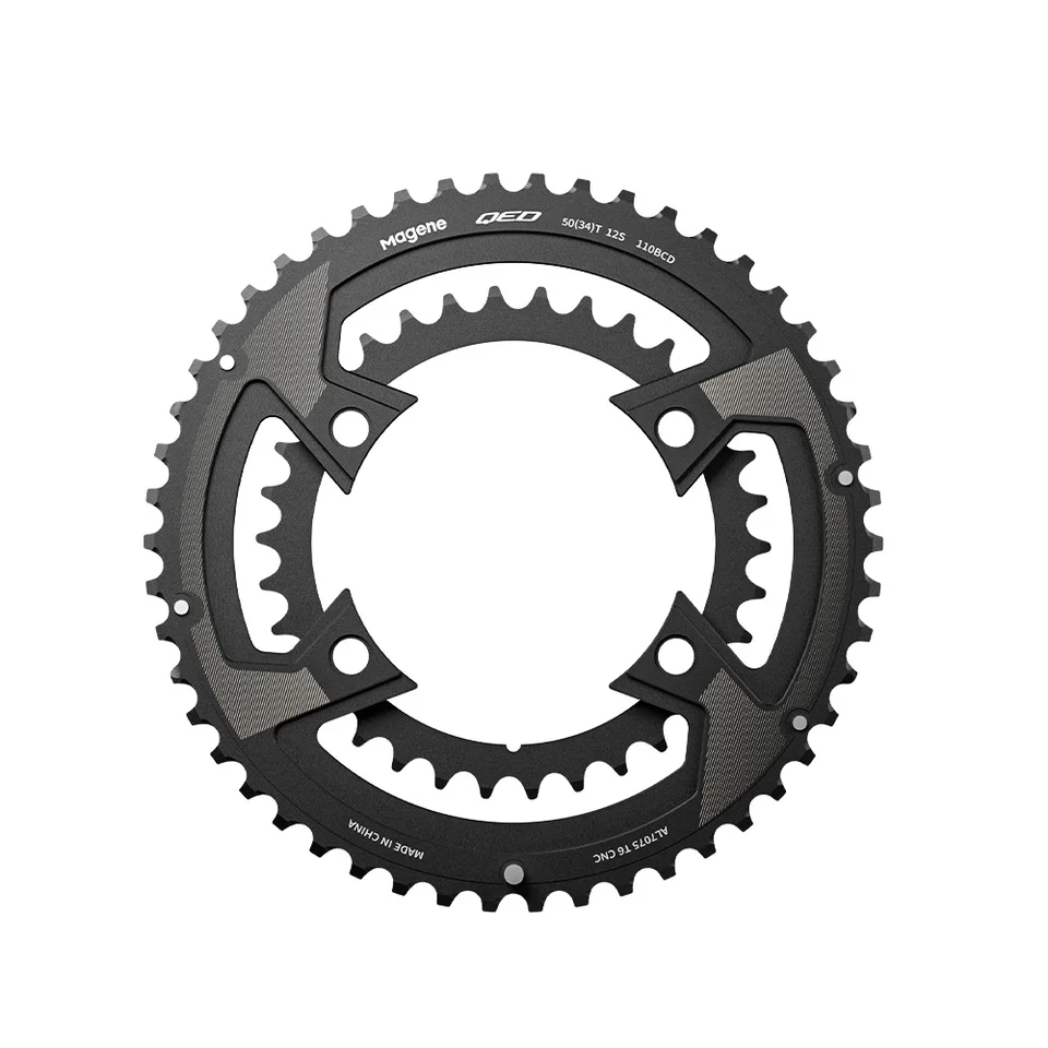 Magene Pes Qed チェーンリング 110bcd 分割中空超軽量ホイールパワー