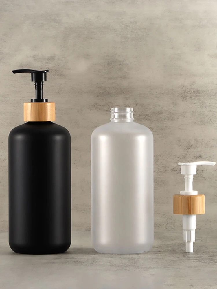 Bathroom Soap Dispensers 500ml Refillable Lotion Shampoo Shower Gel Holder Portable Travel Dispenser Empty Bath Pump Bottle