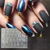 24Letter Pendant Charms Nail Silicone Molds 7.8*5.8CM Transparent Carving Template 'A-Z' Alphabet Handmade Jewelry Mold Tool&*& 1
