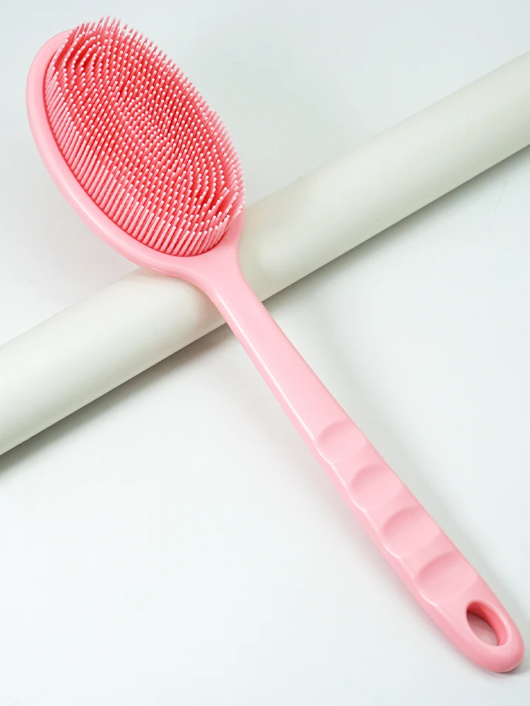 Soft Body Exfoliating Shower Brush with Long Handle