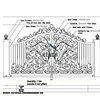 Metal Garden Fence Driveway Wrought Iron Gates Design For Home China Manufacturers Suppliers 3
