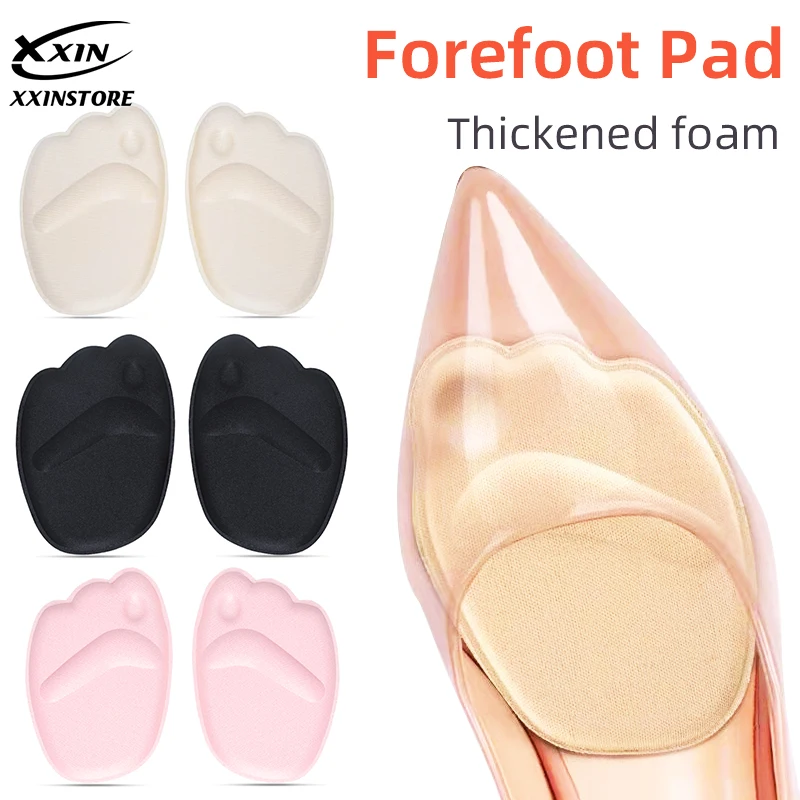 High-heeled Anti-slip Insoles Thickened Forefoot Cushion Reduced Size