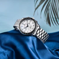 PAGANI DESIGN Nouvelle Montre Homme PD1701, Montre à Quartz de Luxe, Chronographe Sportif, Verre Saphir, Étanche, Livraison Locale 5