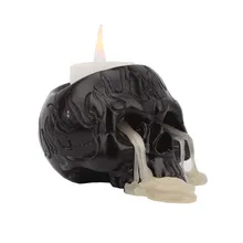 Skull Classic Candle Holder Home Decor Halloween Candlestickers for Room Decoration Bar Party Decorate