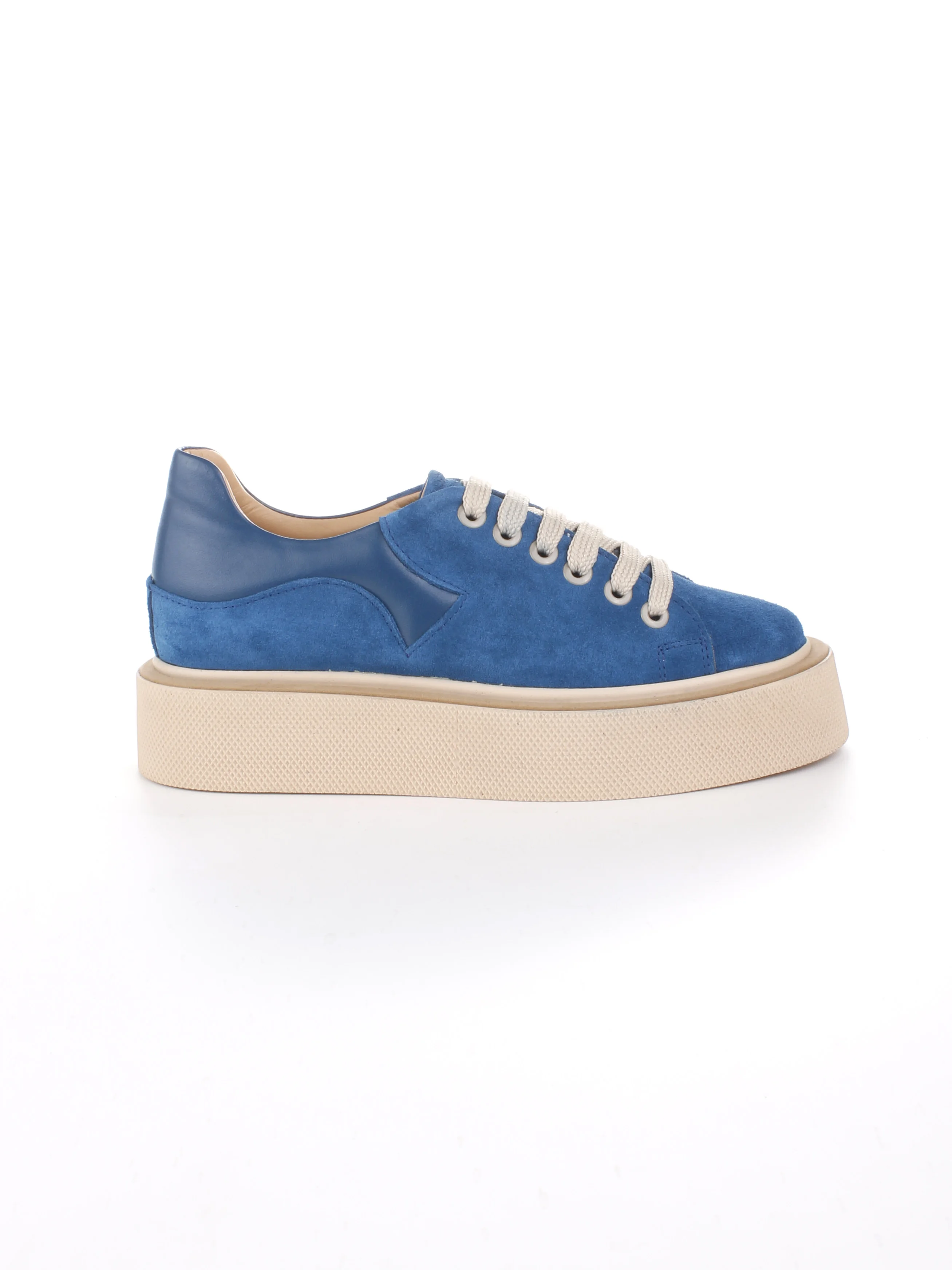 

Women's Sneakers Suede Genuine Leather Lace-Up Thick Sole 2022 Summer Season