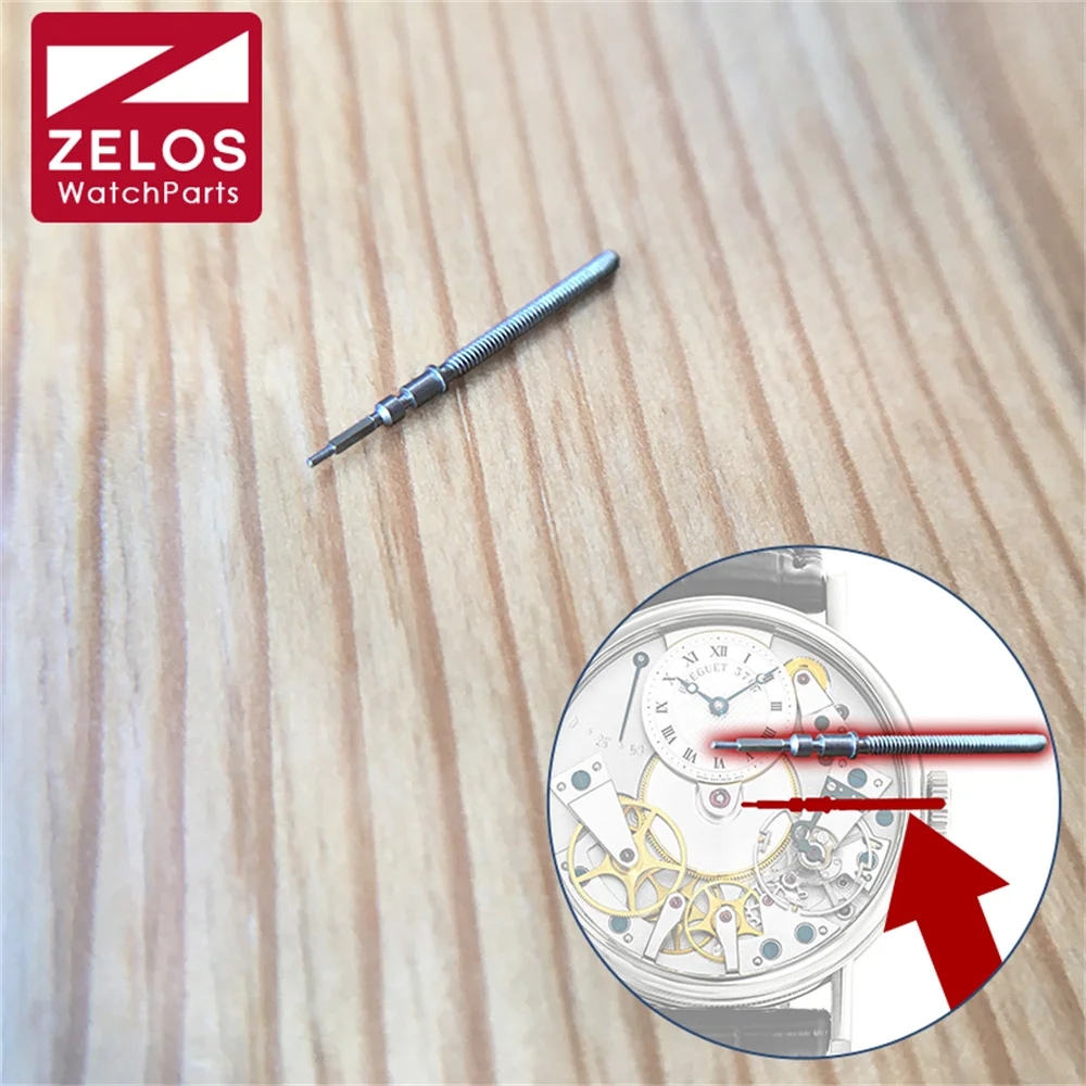 Stelo Di Avvolgimento Della Corona Degli Orologi In Acciaio Solido Per Orologio Con Movimento Breguet Caliber 507Dr