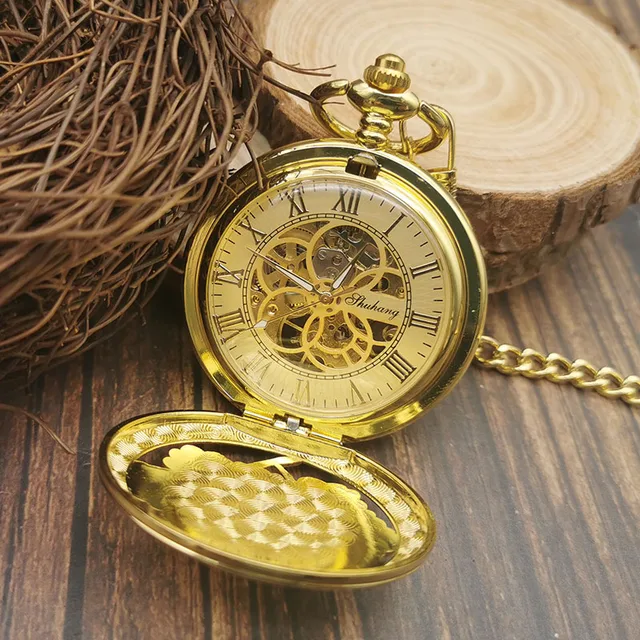 Aliexpress Lotus Pocket Watch Hand Wind Fob Watch Casual Fashion