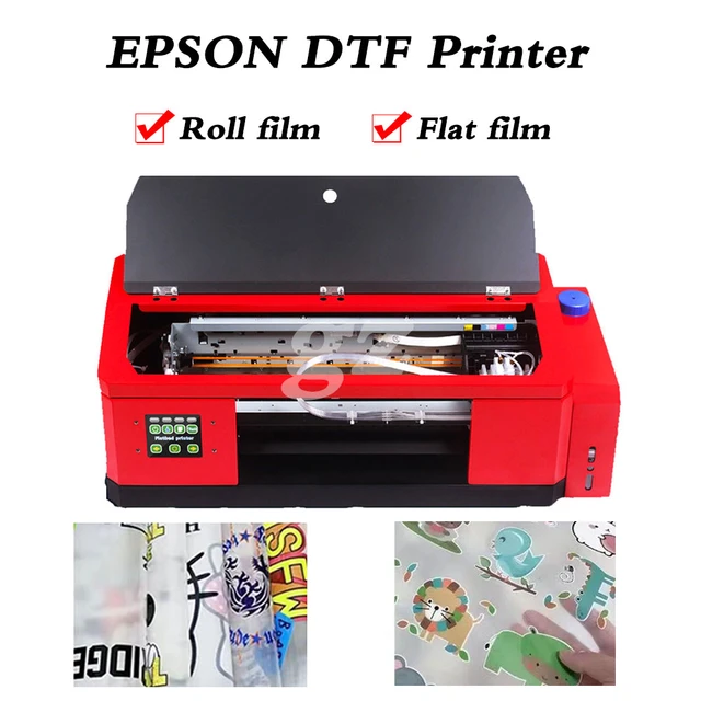 A3 DTF Transfer Printer For Epson L1800 Directly To Film t shirt printer  with dtf roll feeder for t shirt printing machine A3 - AliExpress