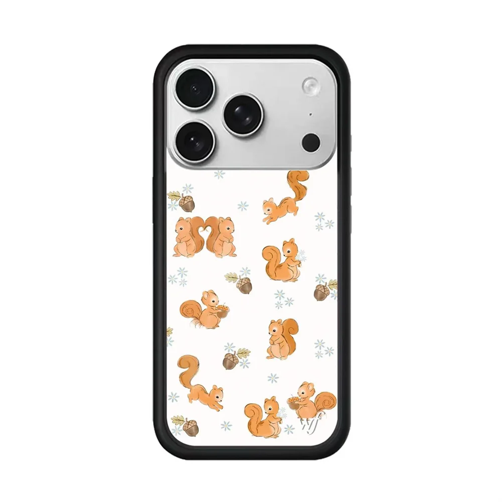 Wildflower Cartoon Animal 3D Polka Dots Cute Phone Case