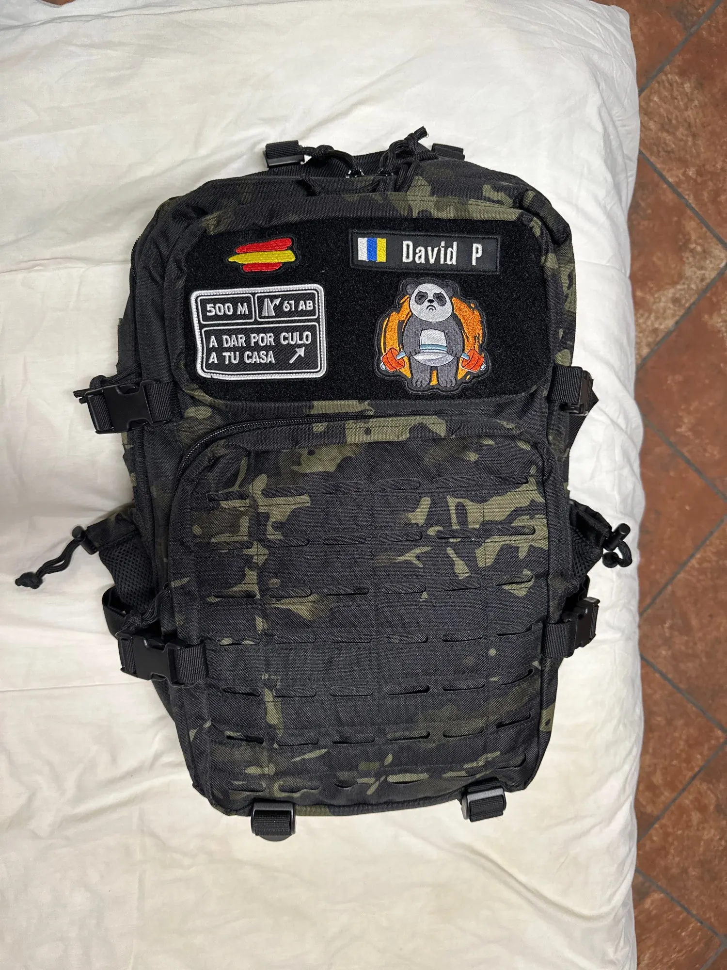 Taktischer Fitness-Rucksack 50L photo review