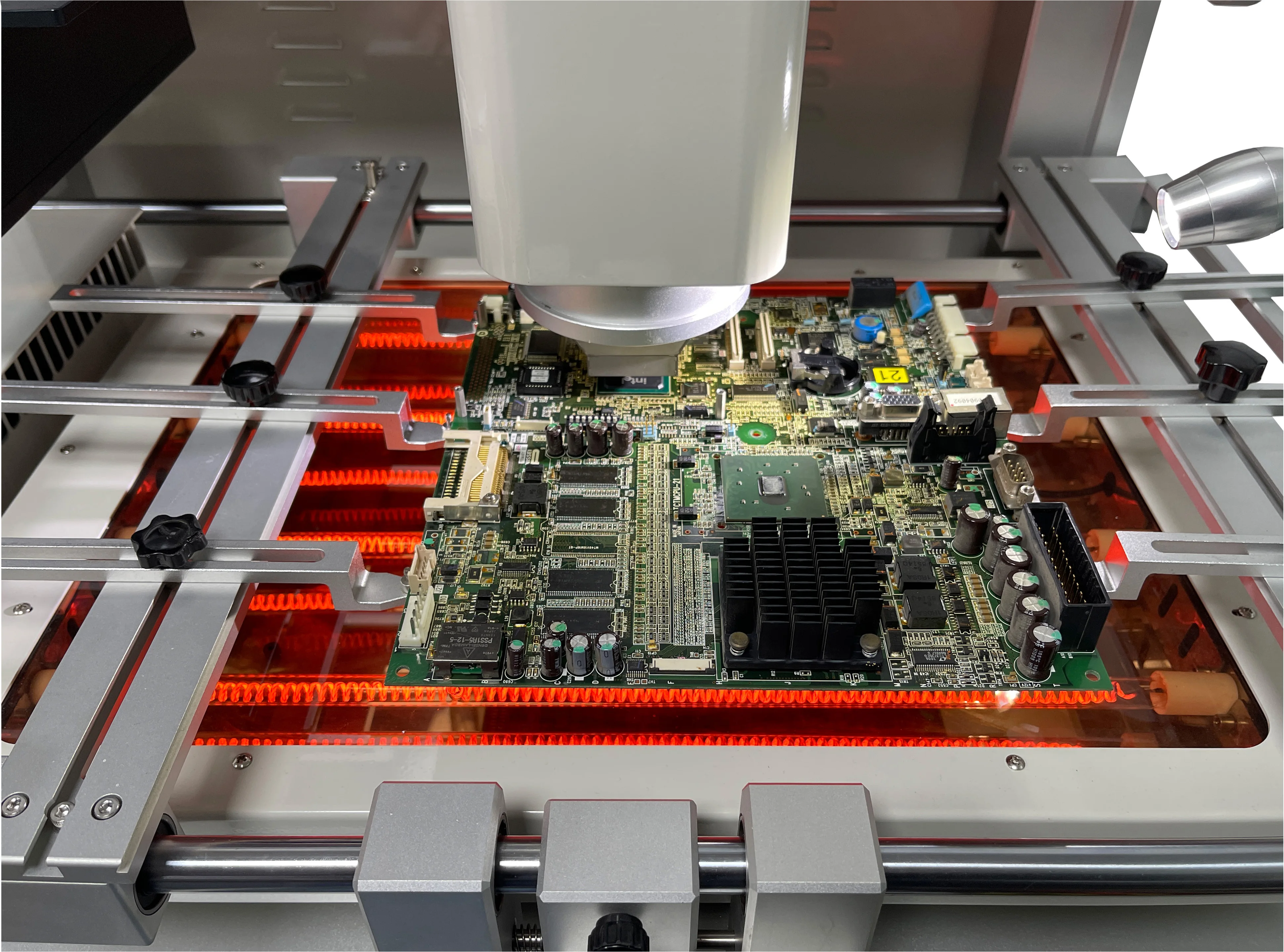 6800W BGA Rework Station with Laser & Infrared Technology for High-End Electronics Repair 4
